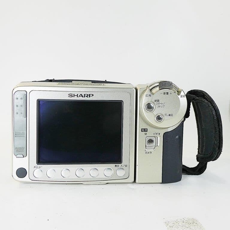 動作良好　Video.8シャープVL-EH480 8ミリビデオカメラDVD化