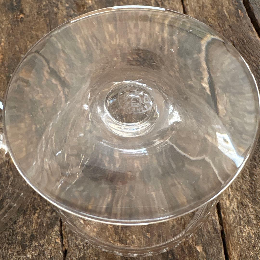 GW SALE⏬バカラ❷ アンティーク　シャンパンクープ　2点　アールデコ