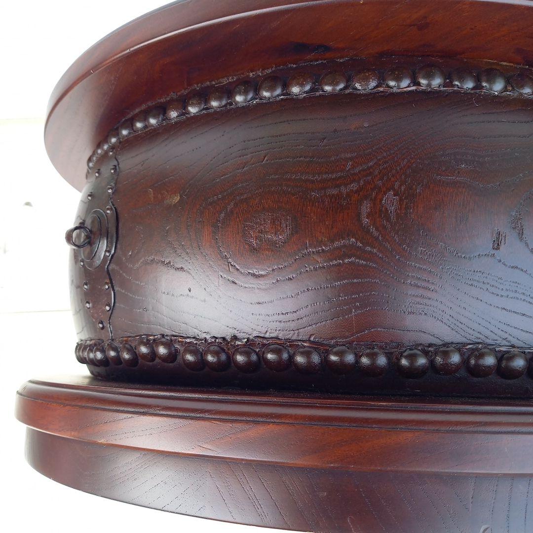 ビンテージ　ローテーブル　和太鼓の座卓　和太鼓