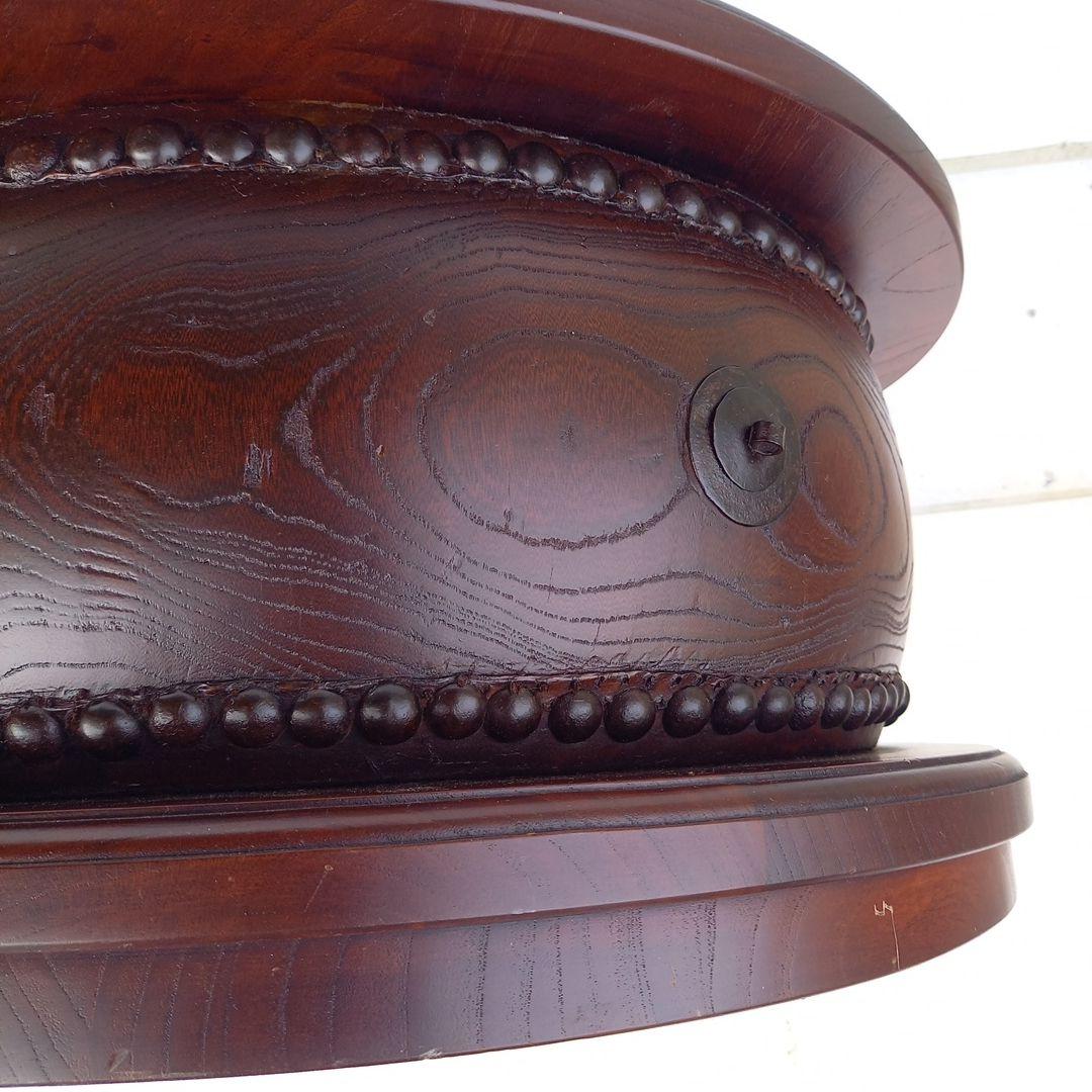 ビンテージ　ローテーブル　和太鼓の座卓　和太鼓