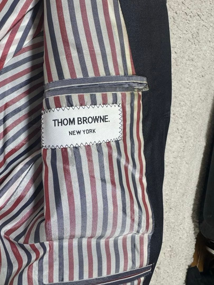 THOM BROWNE チャコールグレー ジャケット　サイズ1