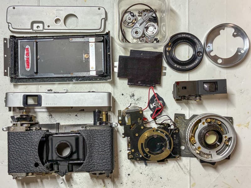 【整備品】KONICA C35 コニカ 美品