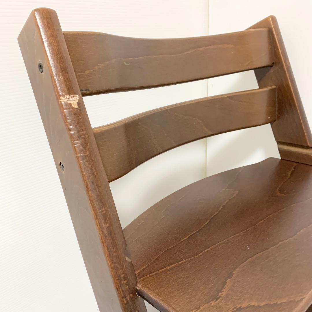 ストッケ トリップトラップ ブラウン 茶色 シリアル5