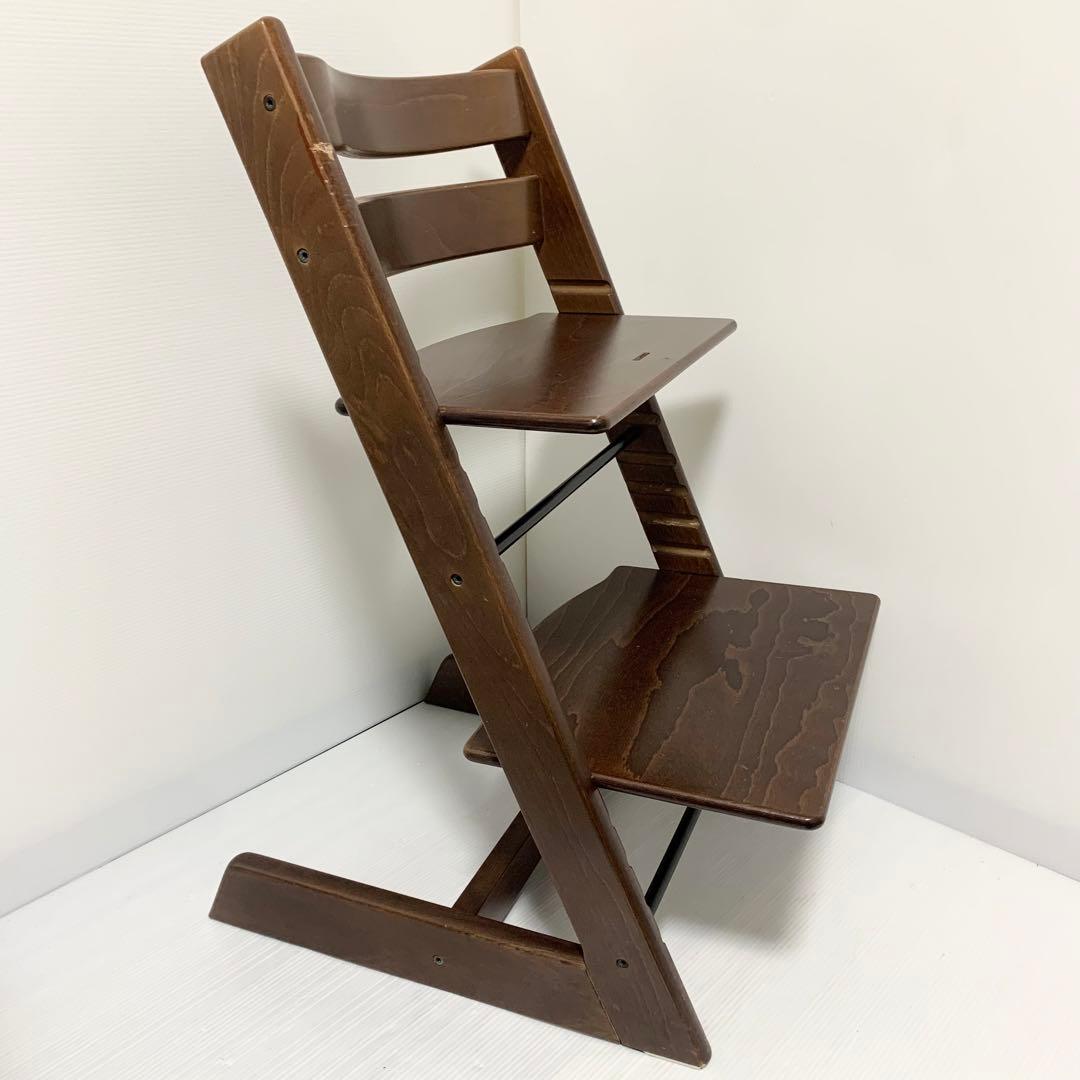 ストッケ トリップトラップ ブラウン 茶色 シリアル5