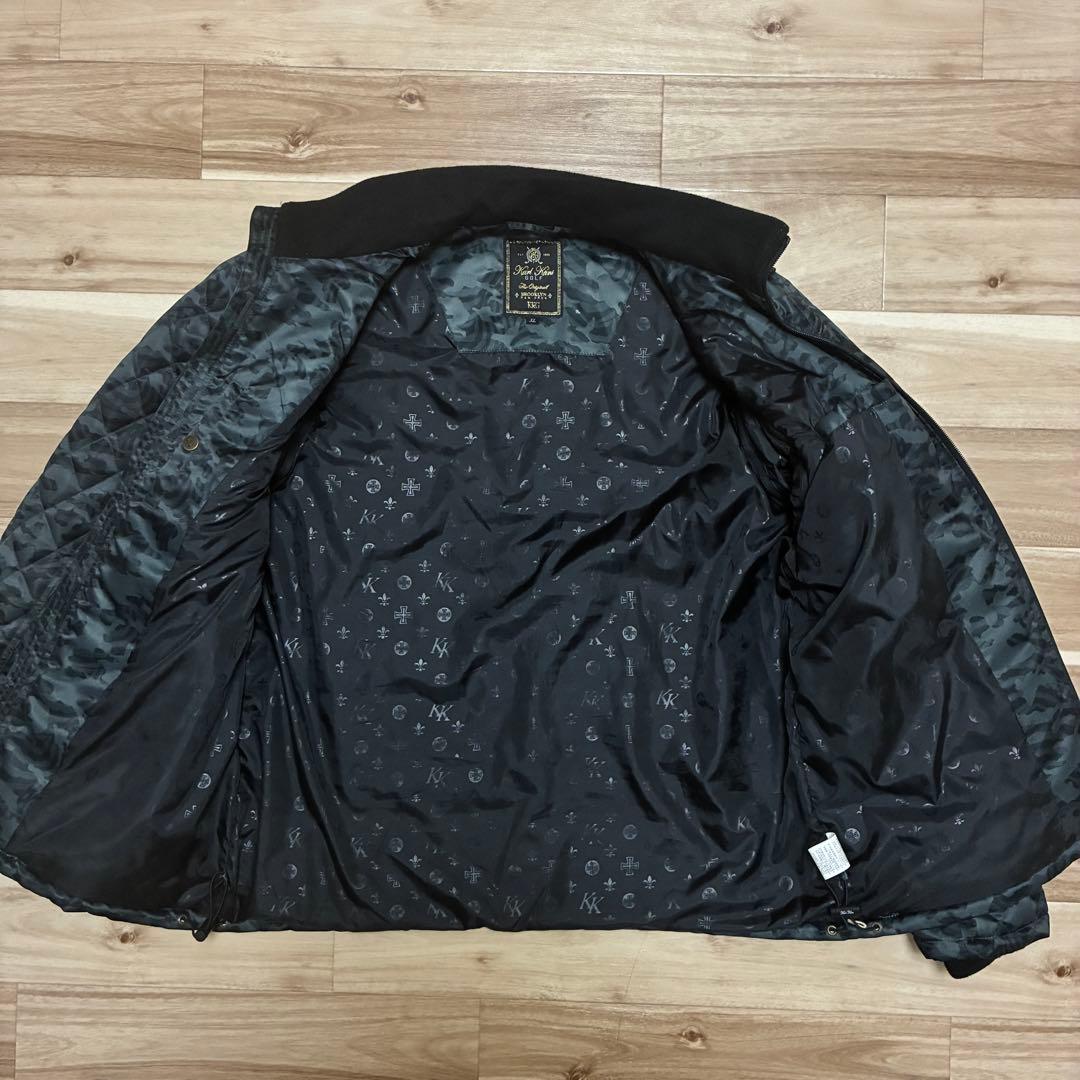 【ゴルファー必見】カールカナイ　中綿ジャケット ベスト2way XL 迷彩