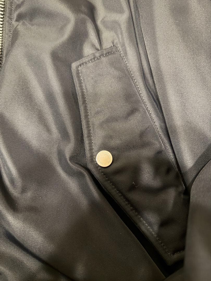 訳あり　正規品オフホワイトボンバージャケット　Sサイズ