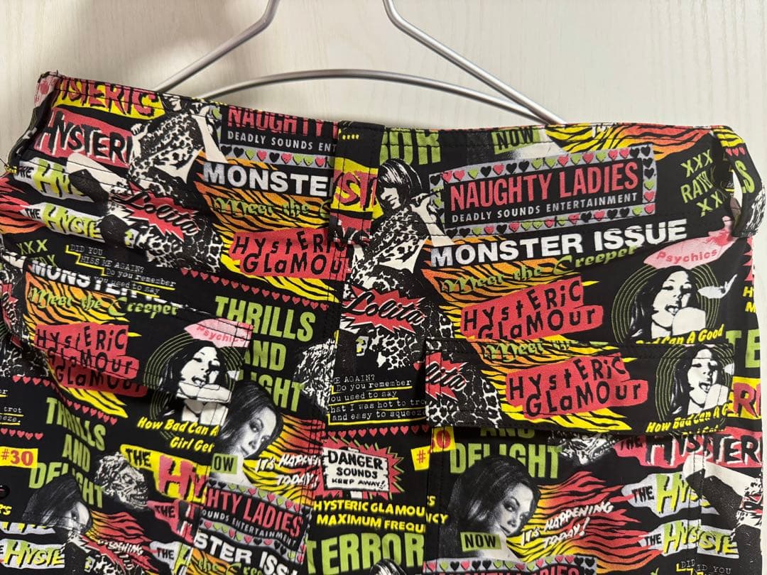 ヒステリックグラマー 水陸両用 2way スイムショーツ M 総柄パンツ