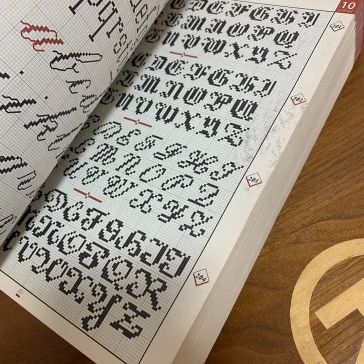 【希少！】Cross stitch letters BIBLE