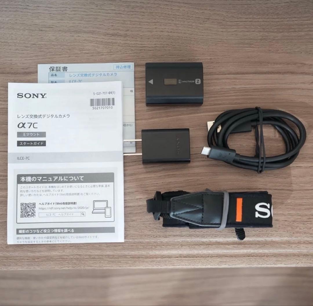 [English有] SONY a7C ボディ ブラック ILCE-7C