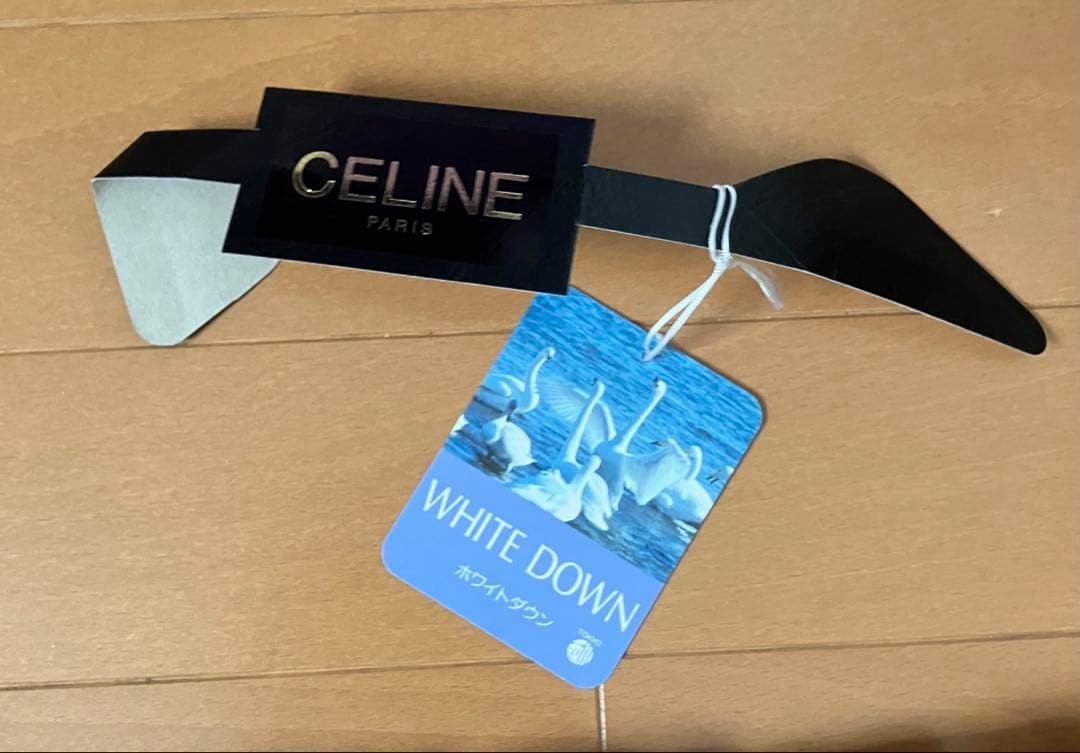 CELINE ホワイトダウン ブランケット