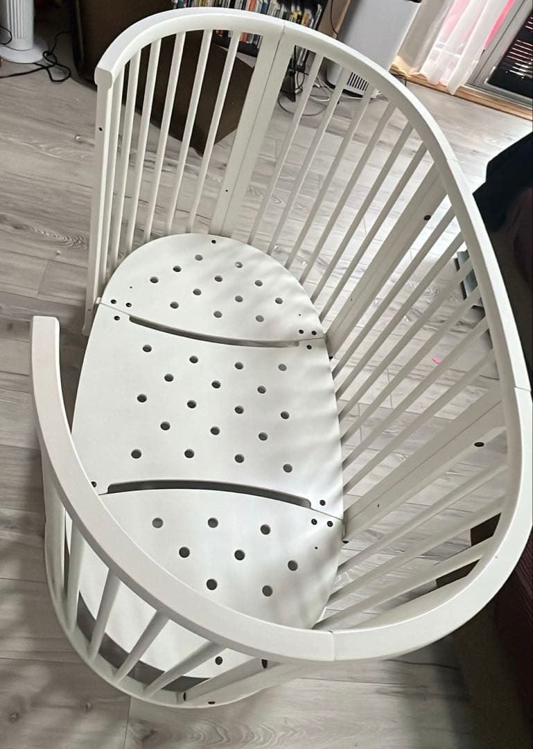 Stokke Sleepi ベビーベッド ホワイト　マットセット