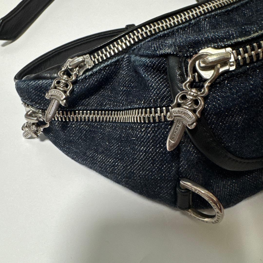 chrome hearts MINI SNAT PACK DENIM バッグ