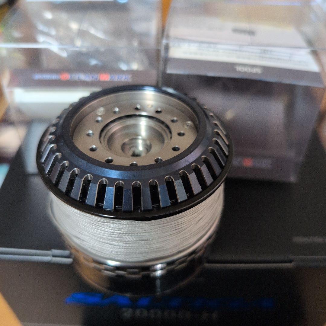 20ソルティガ 20000H パワーハンドル23000スプール２個月末セール価格