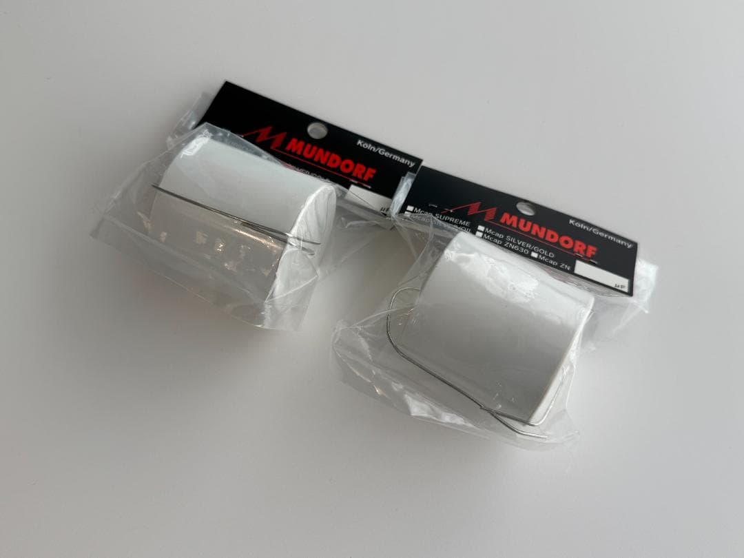 Mundorf フィルムコンデンサー Evo350-47.0μF 2個セット