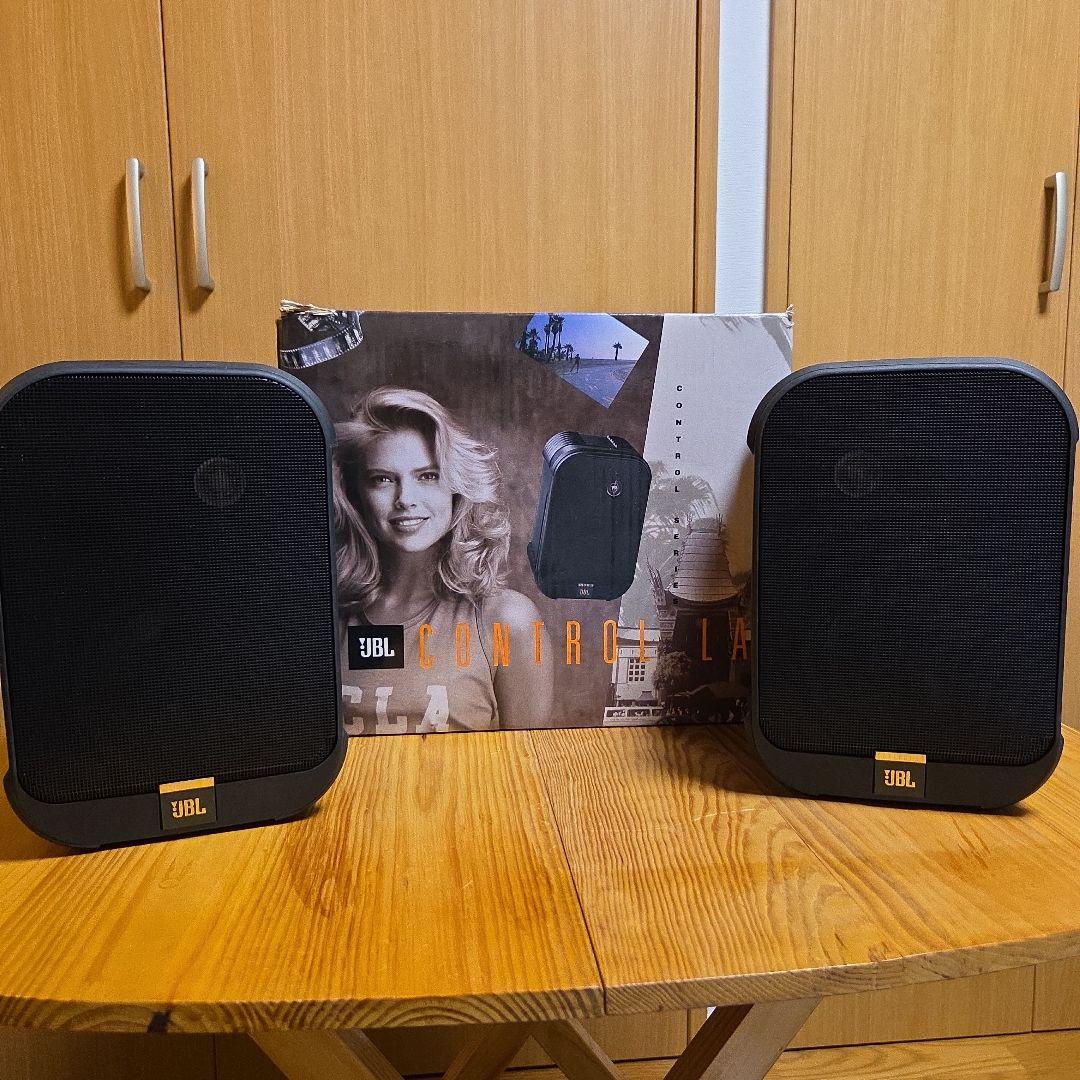 【完動美品】JBL CONTROL LA スピーカー 1ペア　純正外箱有り