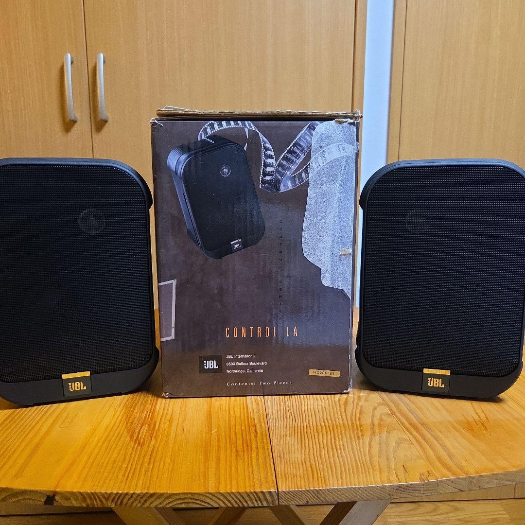 【完動美品】JBL CONTROL LA スピーカー 1ペア　純正外箱有り