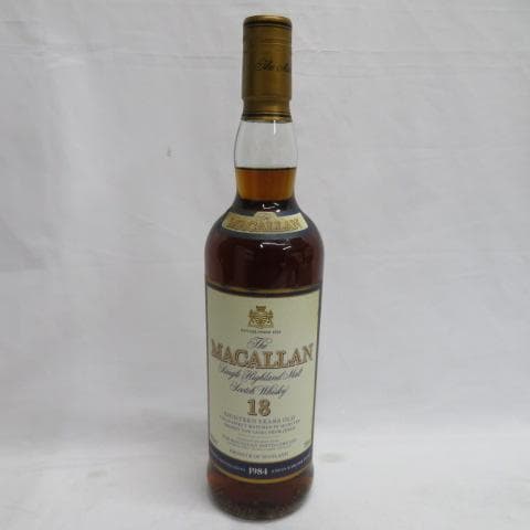 ザ・マッカラン 18年 1984 シェリーオークカスク 750ml 43% 箱付