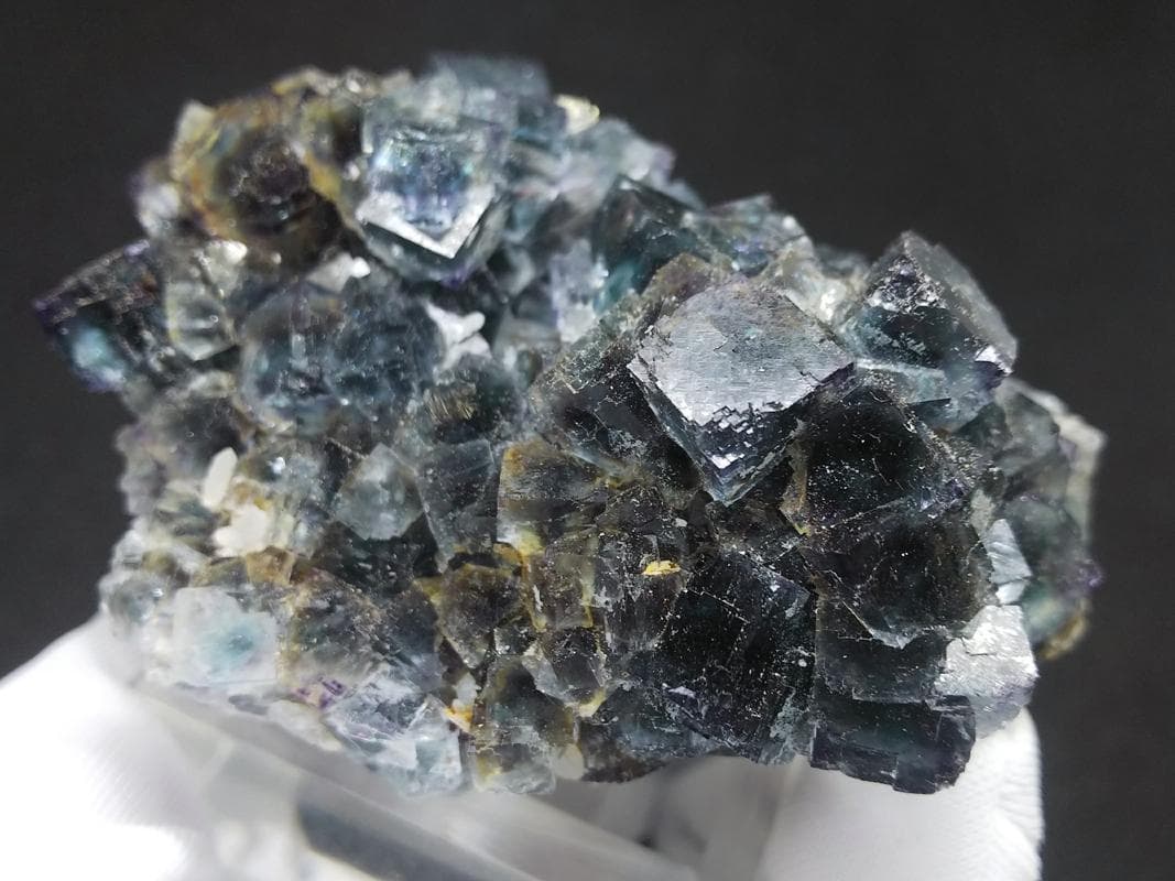 481 オコルス鉱山 フローライト クォーツ ブルーグリーン パープル