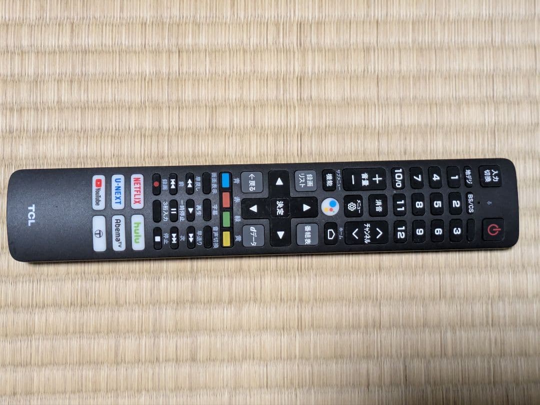 TCL 32V型 液晶テレビ AndroidTV スマートテレビ32S518K