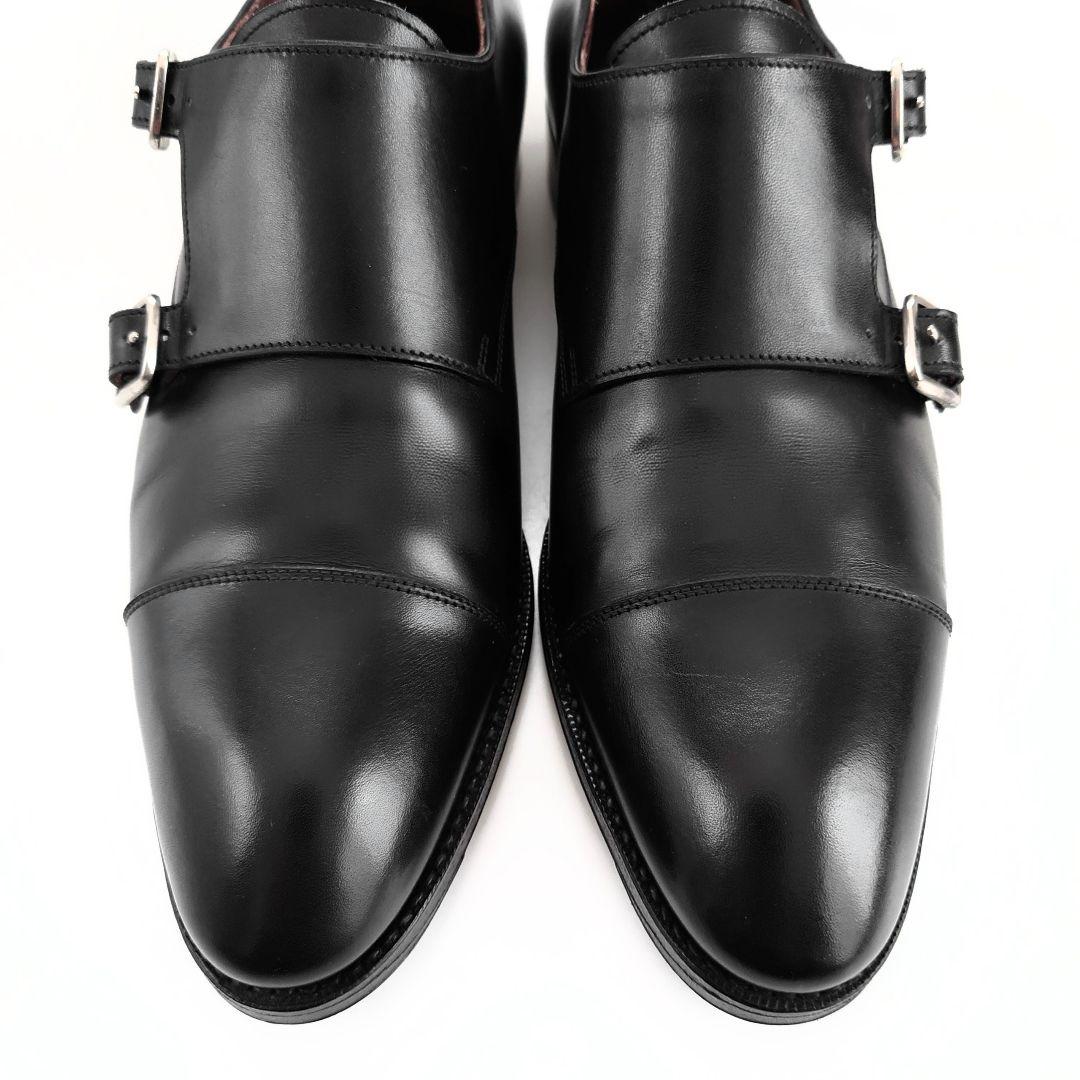 美品 カルミナ ダブルモンク ストラップ シューズ トレーディングポスト ヤンコ