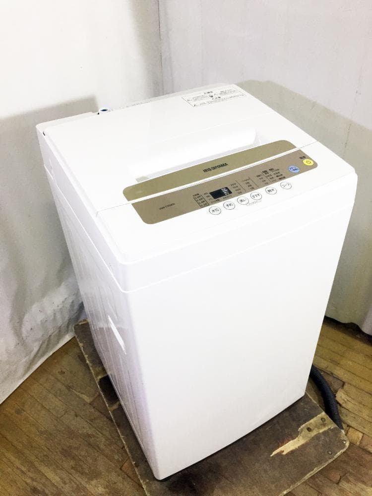 30日迄！送料無料★アイリスオーヤマ 5㎏ 洗濯機【IAW-T502EN】