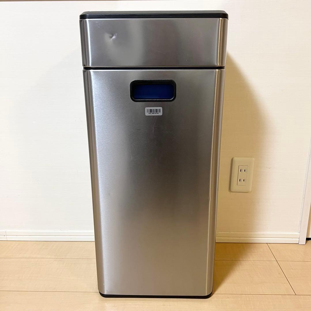 simplehuman レクタンギュラータッチバーカン 30L シルバー