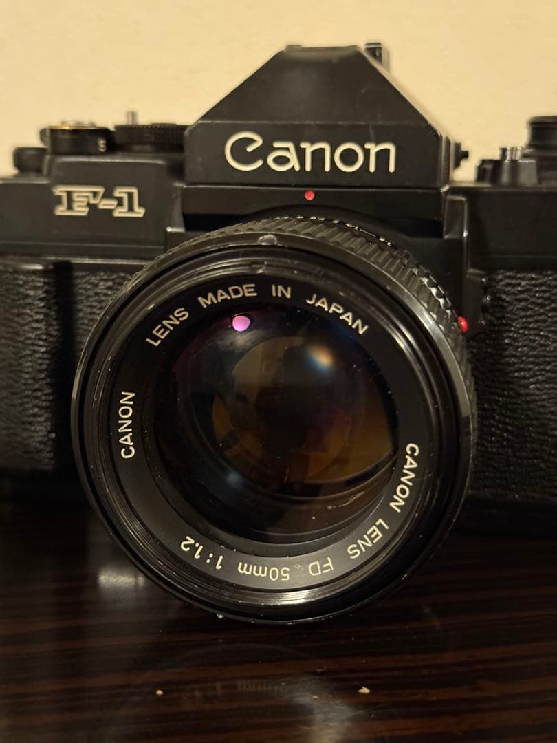 キャノン CANON New F-1 ボディ＋レンズ2本付き