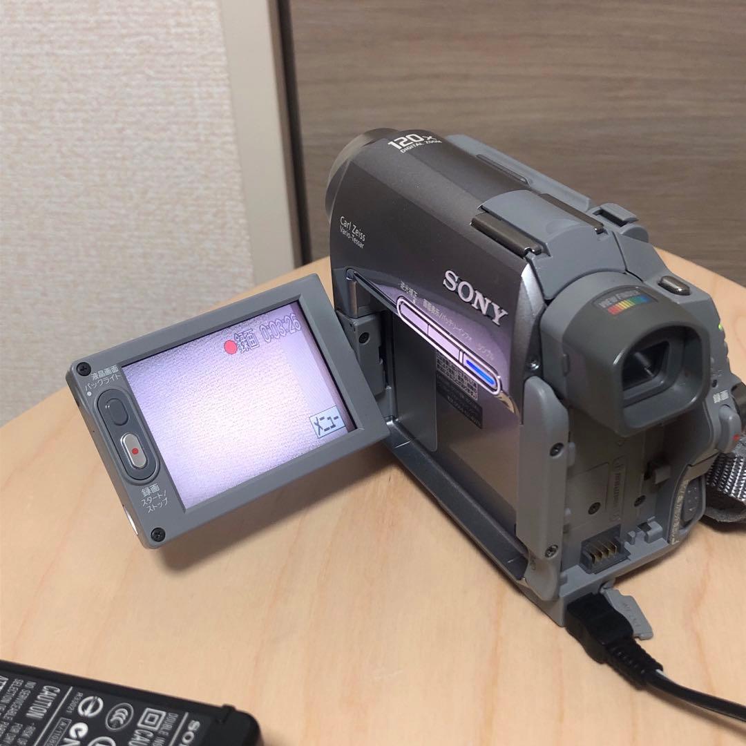 SONY DCR-HC40 miniDVビデオカメラ 録画再生可能 現状渡し