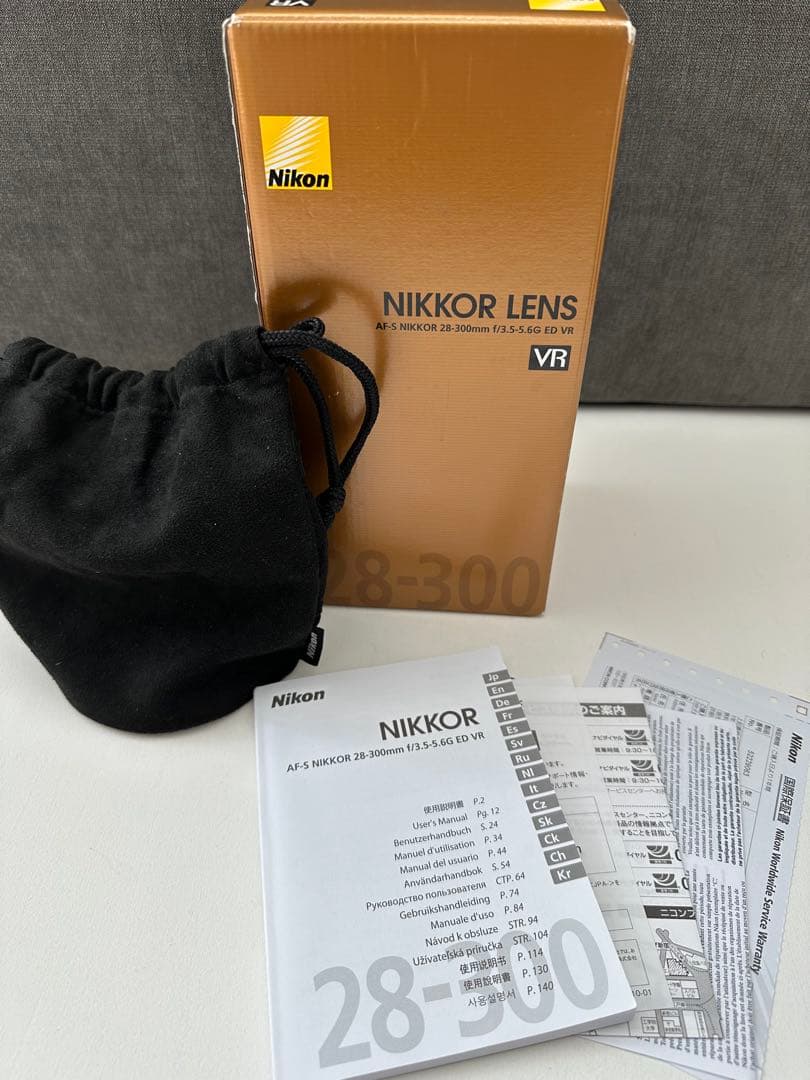 レンズ(ズーム) AF-S NIKKOR 28-300mm f/3.5-5.6G ED VR