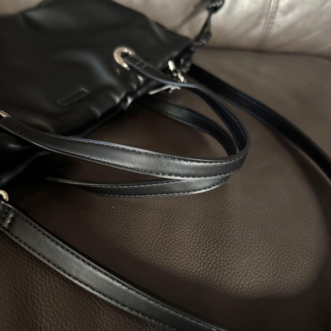 ANNA SUI アナスイ　ソフティ 2way巾着バッグ　ショルダーバッグ