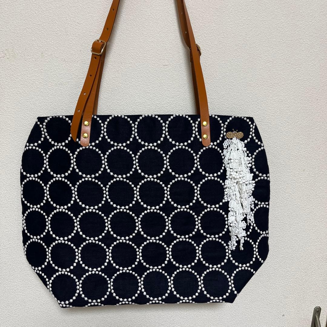 Koti Tote \"tambourine\" ミナペルホネン ハンドメイド