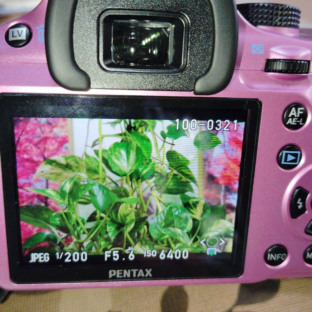 PENTAX K-50 ピンク 18-135mmレンズ付き