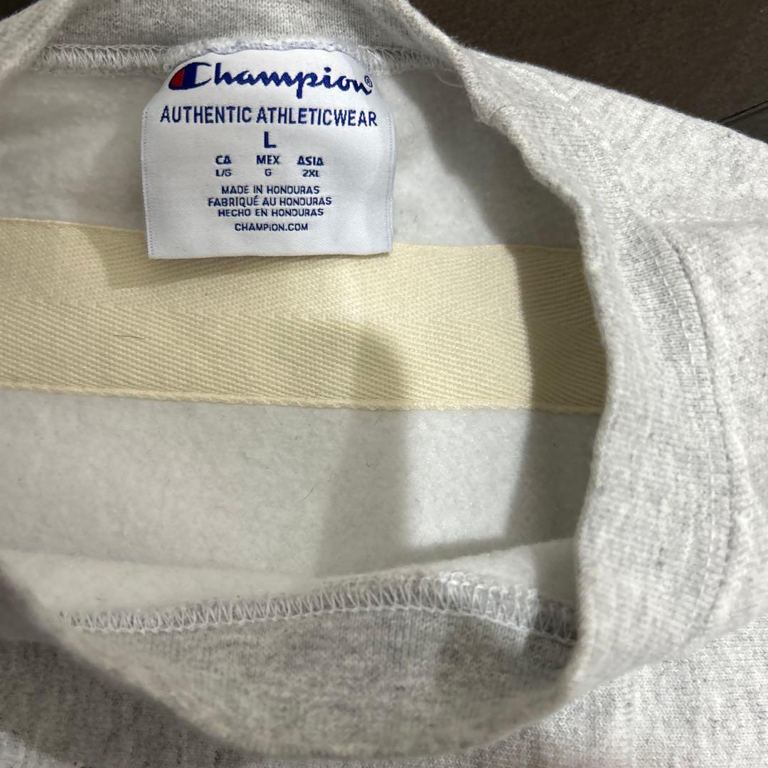 Champion NAVY リバースウィーブスウェット