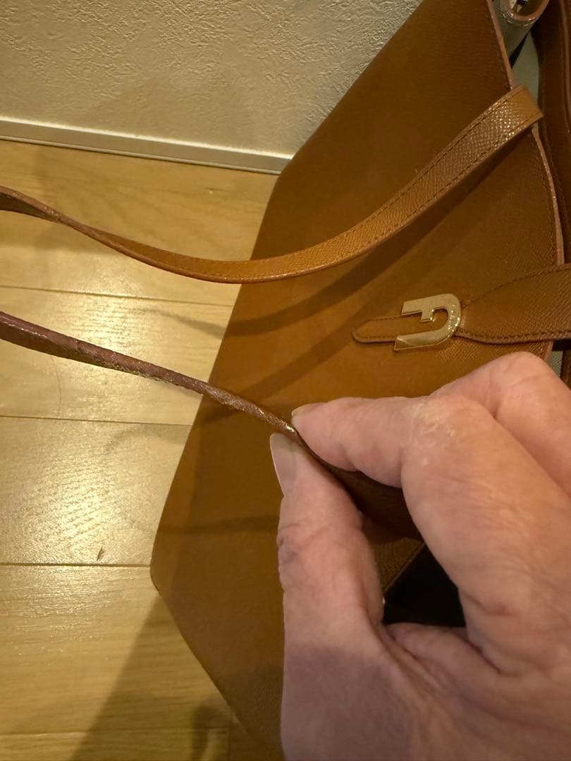 【人気モデル】FURLA フルラ ソフィア トートバッグ A4収納可 ブラウン