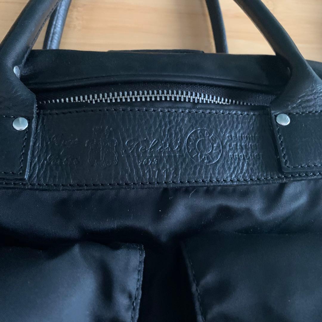 felisi フェリージ　1713 ブリーフケース　ボストン　ブラック