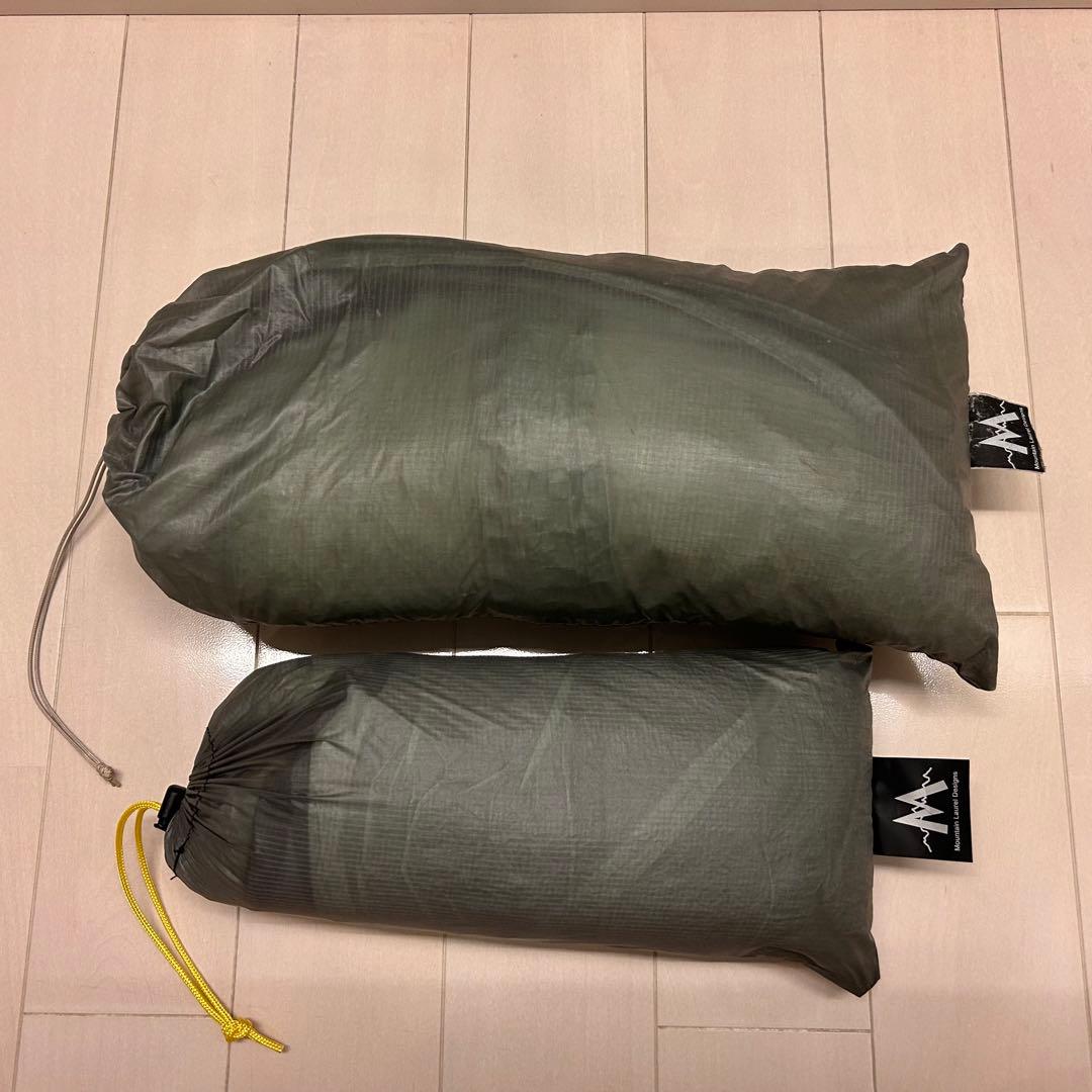 MLD DuoMid DCFインナー、グランドシートセット 補修有り 週末価格