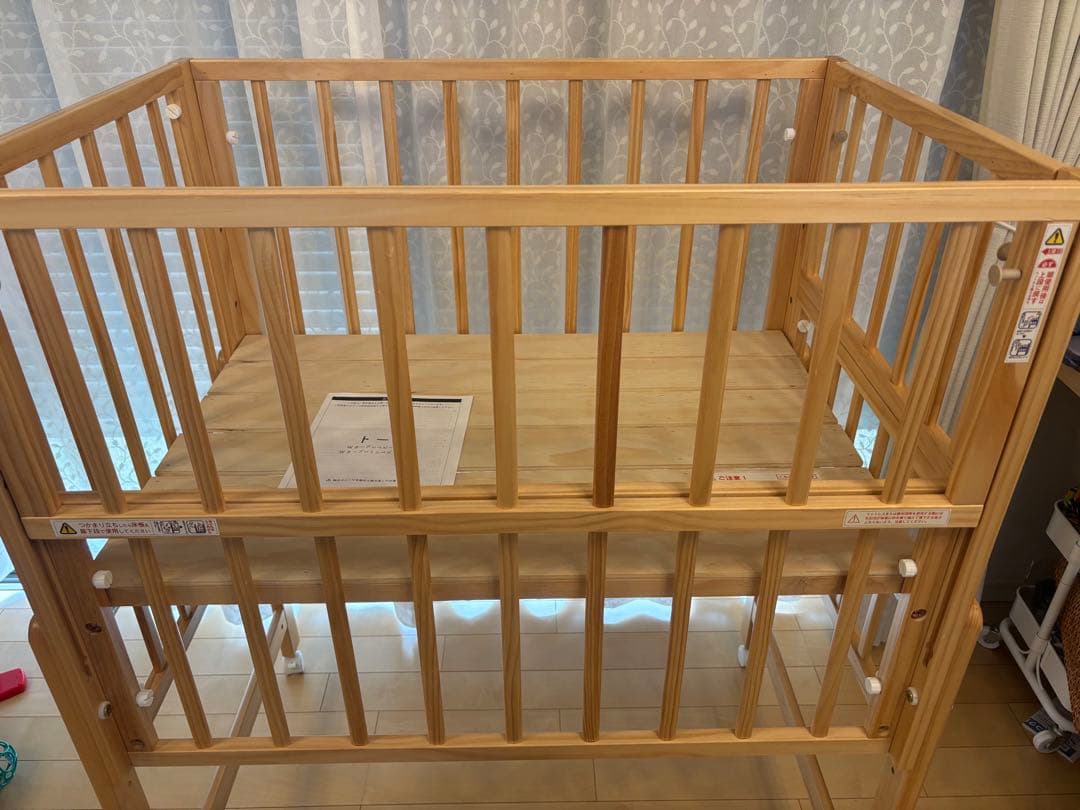 大和屋　トール　Wオープンミニベビーベッド　ハイタイプ