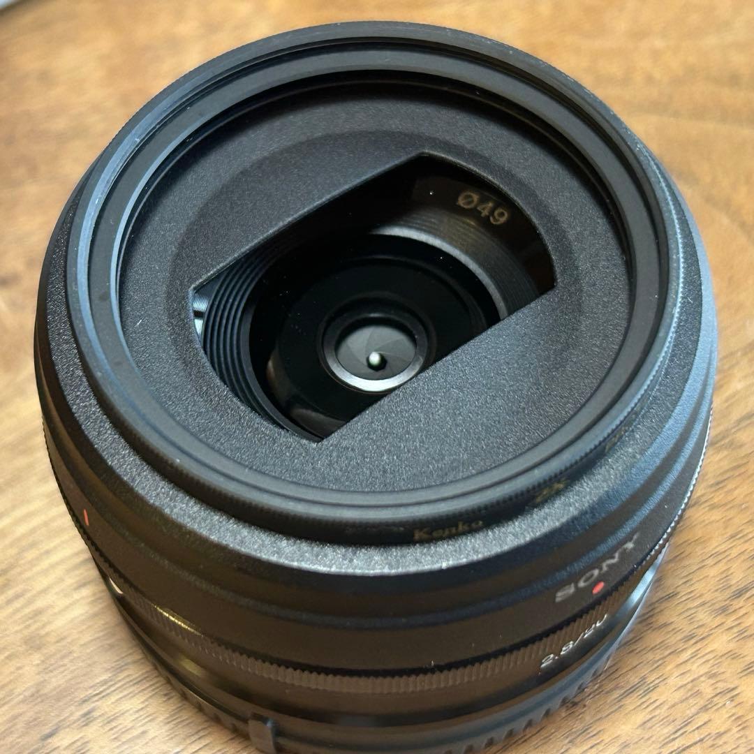 SONY SEL20F28 Eマウント パンケーキレンズ