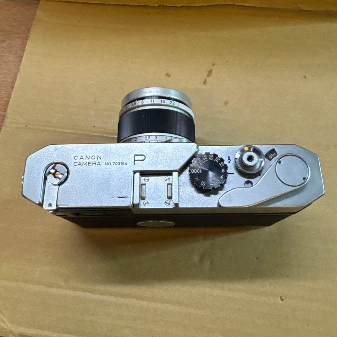 Canon P レンジファインダーカメラ 53mm ビンテージ