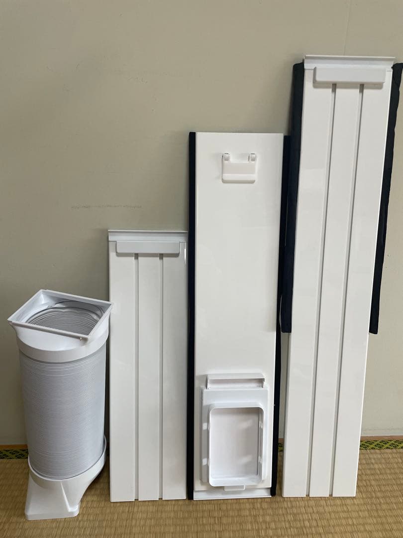 ✨美品✨アイリスオーヤマポータブルクーラー用窓パネルIPAM-1450 ダクト付