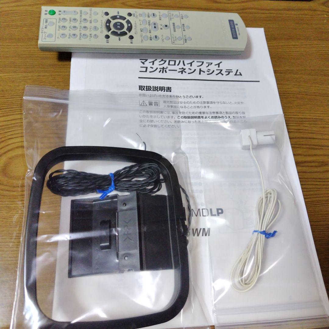 SONY ソニー　CMT-M35WM（ HCD-M35WM）ミニコンポ　ブラック