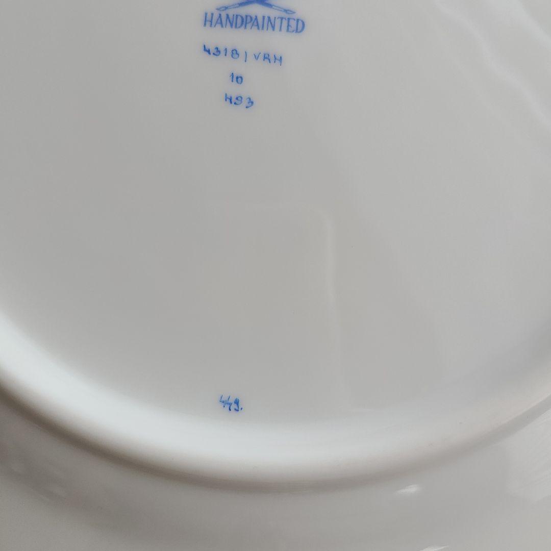 HEREND ウィーンの薔薇オクタゴナルプレート4枚セット