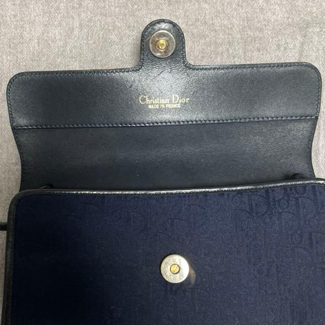 ※19日までの出品※Dior ショルダーバッグ　トロッター柄　ヴィンテージ