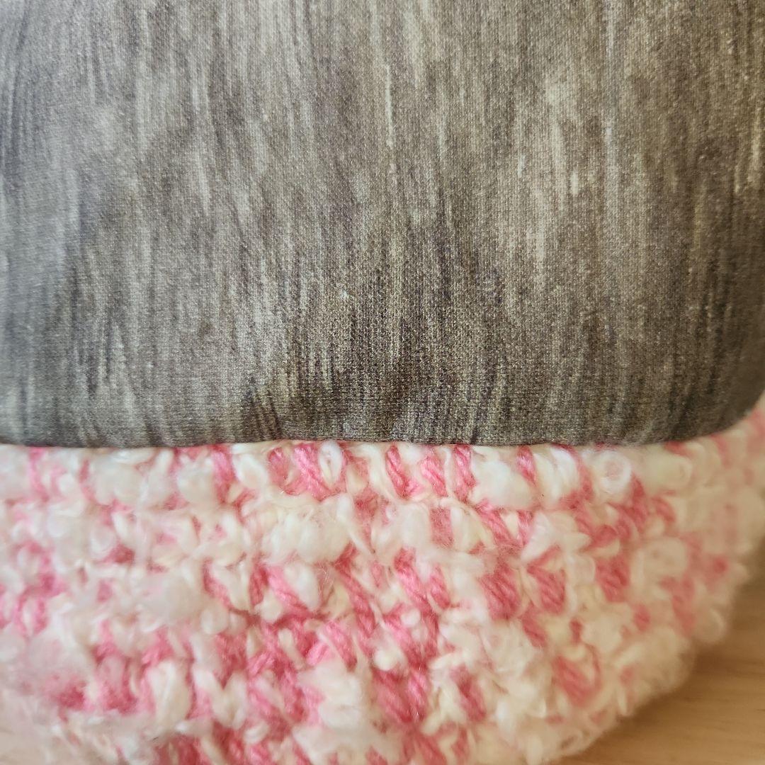 ゆ*ら様 コヤンイサムチョン　毛糸のカゴバック　ハンドメイド