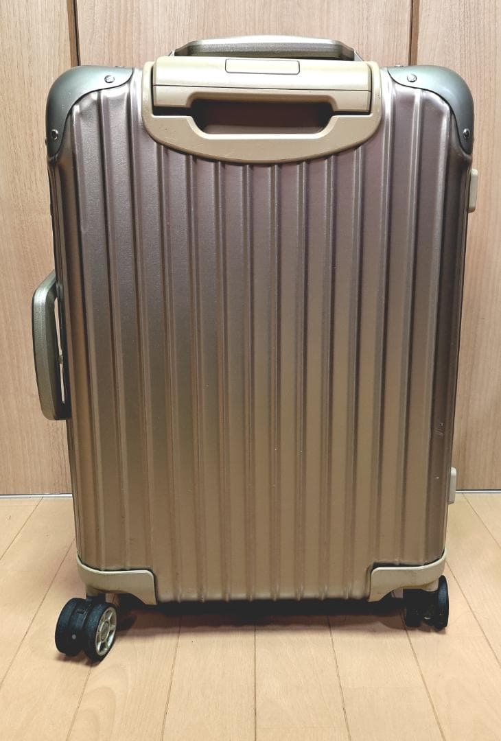 RIMOWA TOPAS TITANIUM 32L 90152 チタニウム 4輪