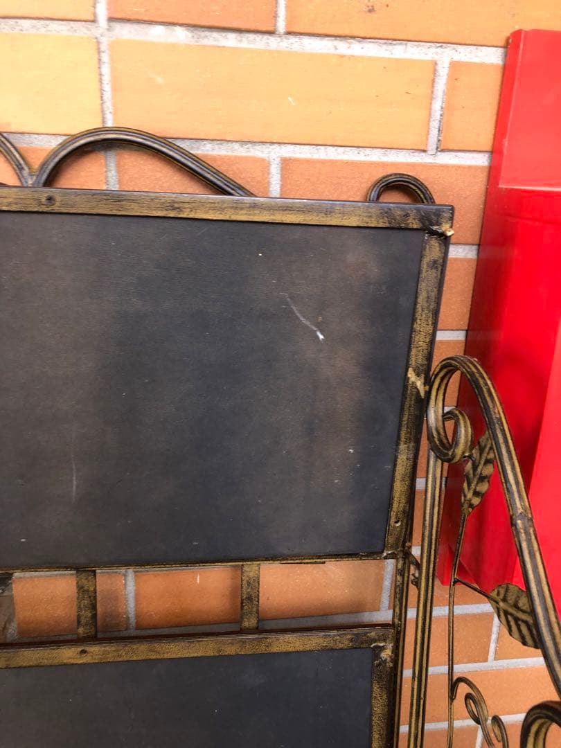 アイアンラック　アイアンスタンド　飾り棚　ディスプレイラック　アンティーク調