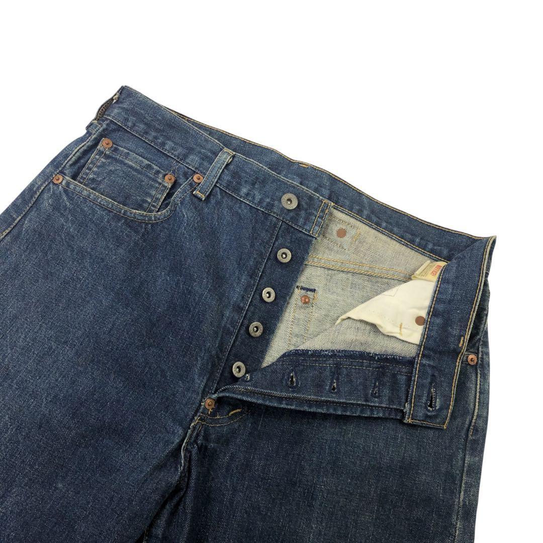【日本製】90s Levi's701xx デニム ジーンズ big E W34