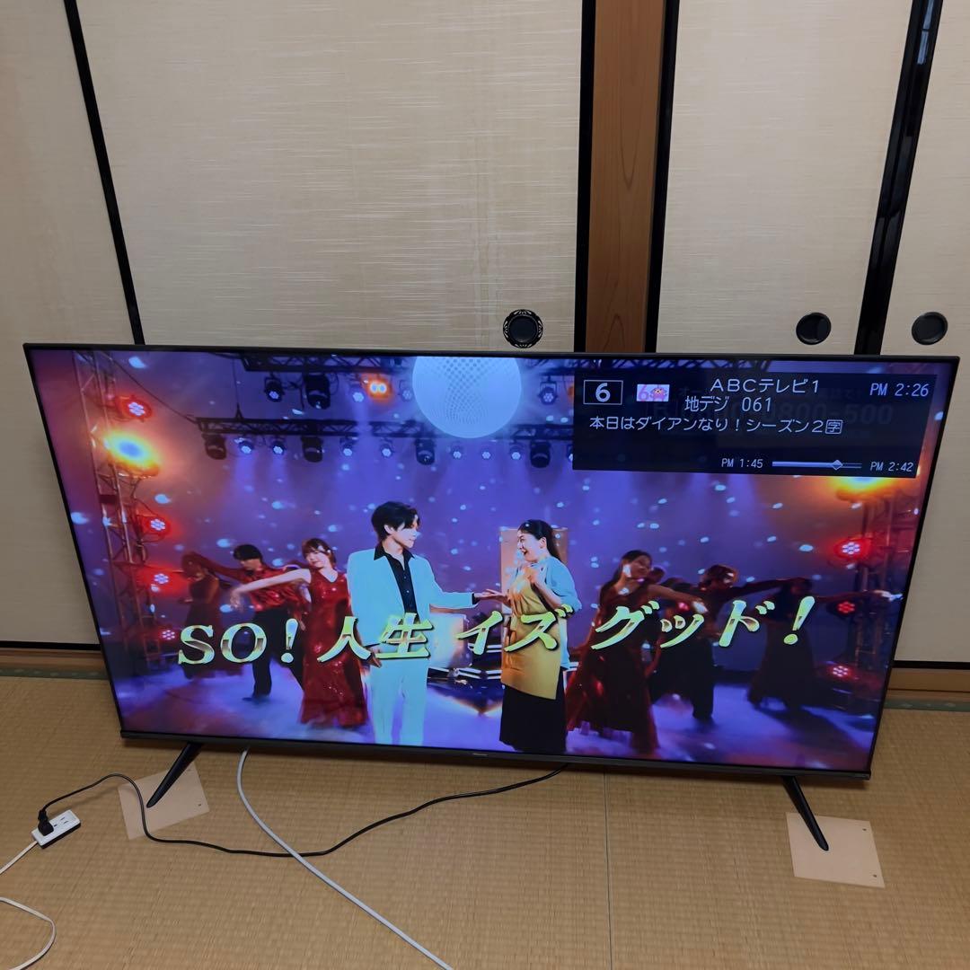 ハイセンス　4K 液晶テレビ　65型