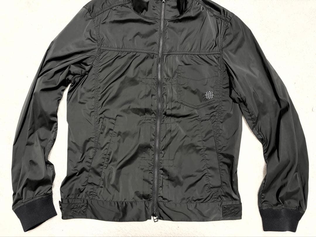 美品ST ANDREWS セントアンドリュース ナイロンジャケット黒 M
