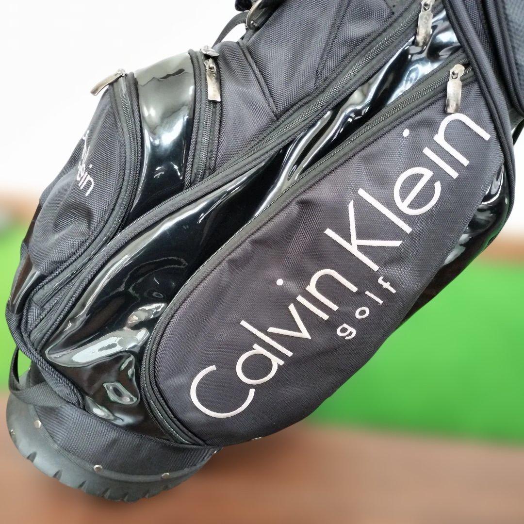   ゴルフ キャディバッグ スタンド式 ブラック